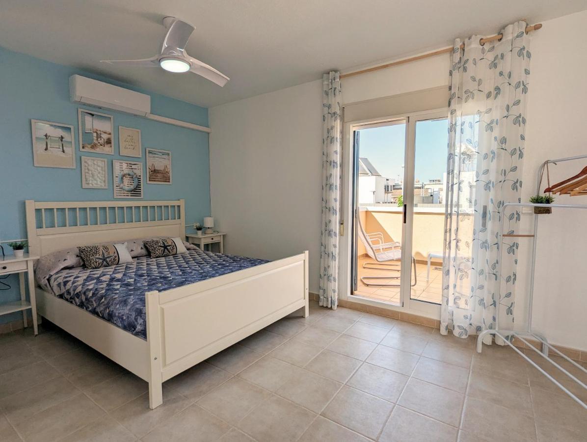 Apartamento Las Palmeras - Con Terraza, Barbacoa, Aire Acondicionado Y A 250M De La Playa! Los Alcázares Zewnętrze zdjęcie