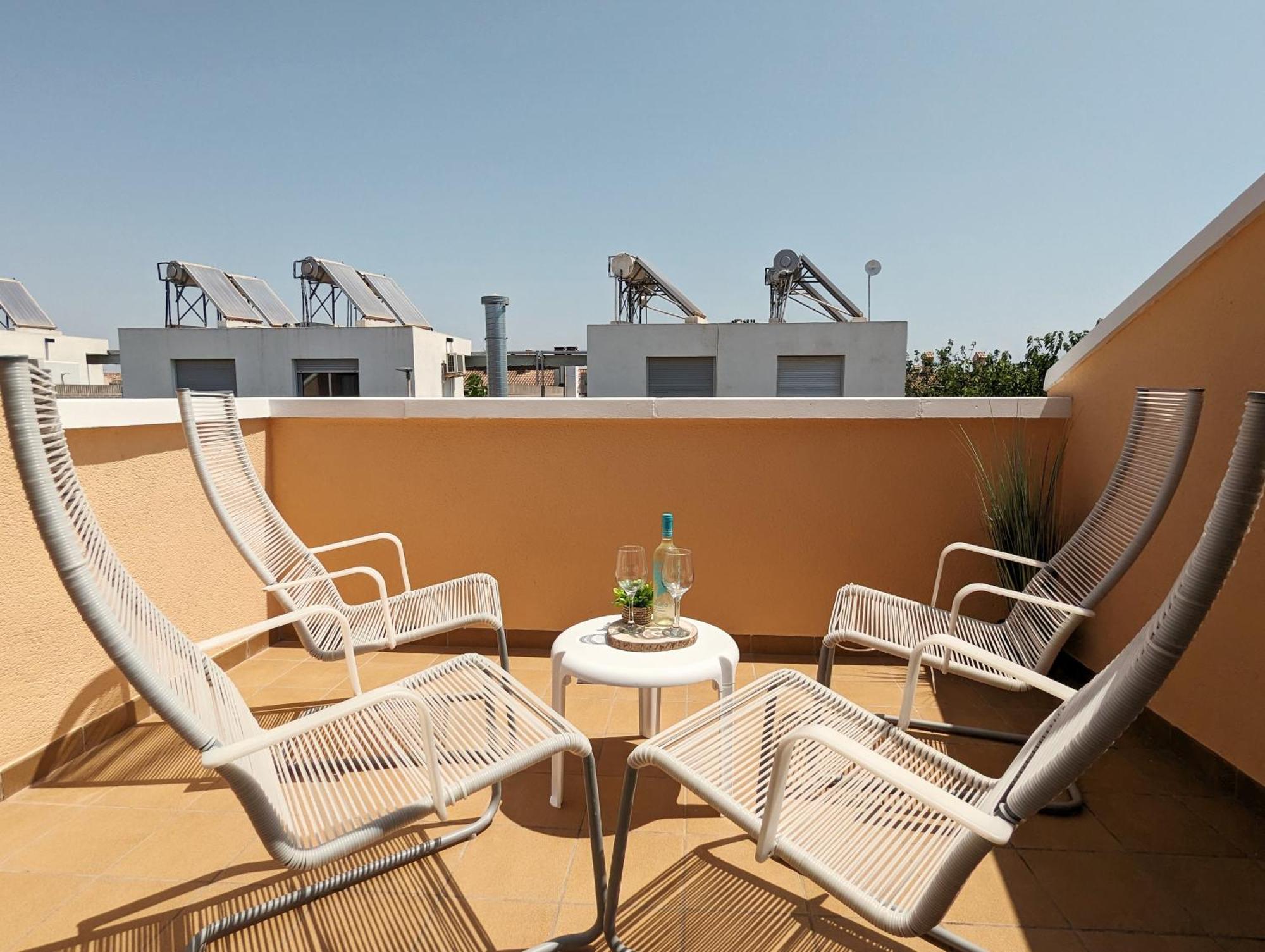Apartamento Las Palmeras - Con Terraza, Barbacoa, Aire Acondicionado Y A 250M De La Playa! Los Alcázares Zewnętrze zdjęcie